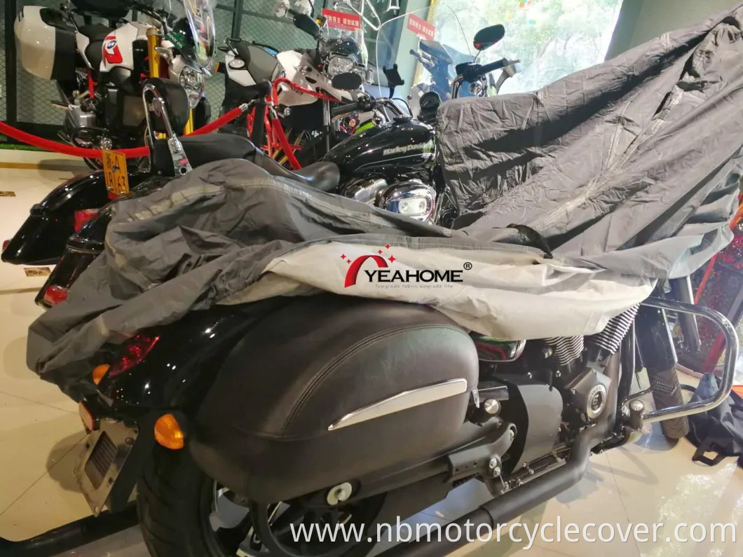 PVC Cotton Protection Motorcycle Cover Anti-UV Water-Proof